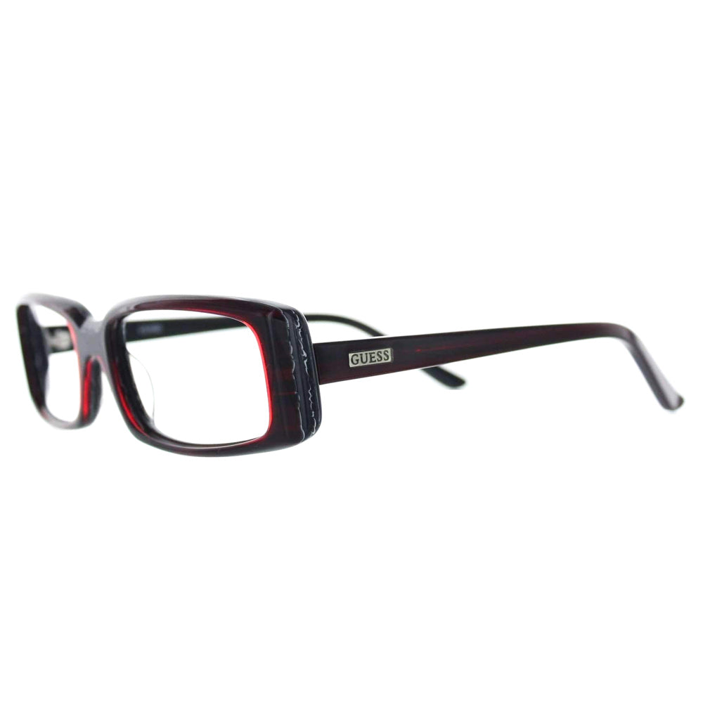 Lunettes de vue Guess 6140 Rouge Foncé - vue de profil