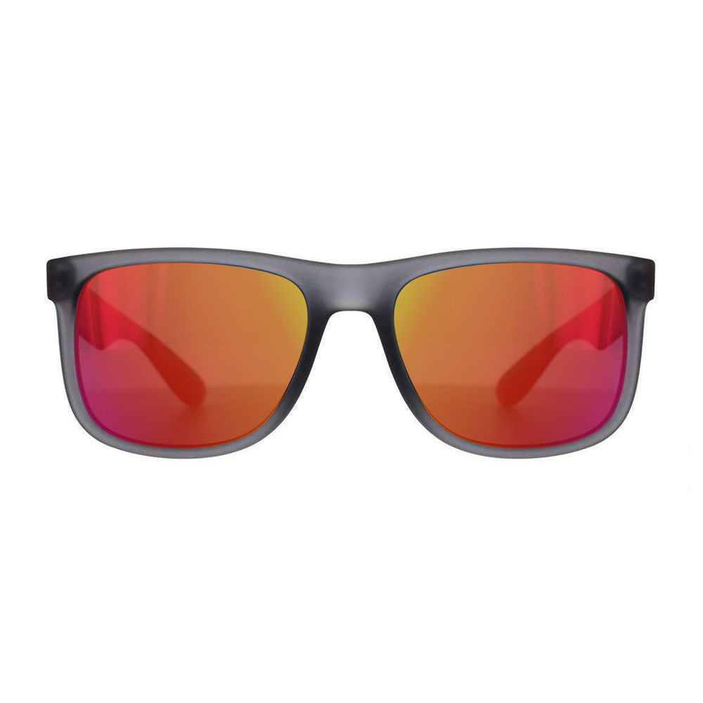 Lunettes de soleil polarisées Real Madrid RMS 20003A Gris et Rouge - vue de face
