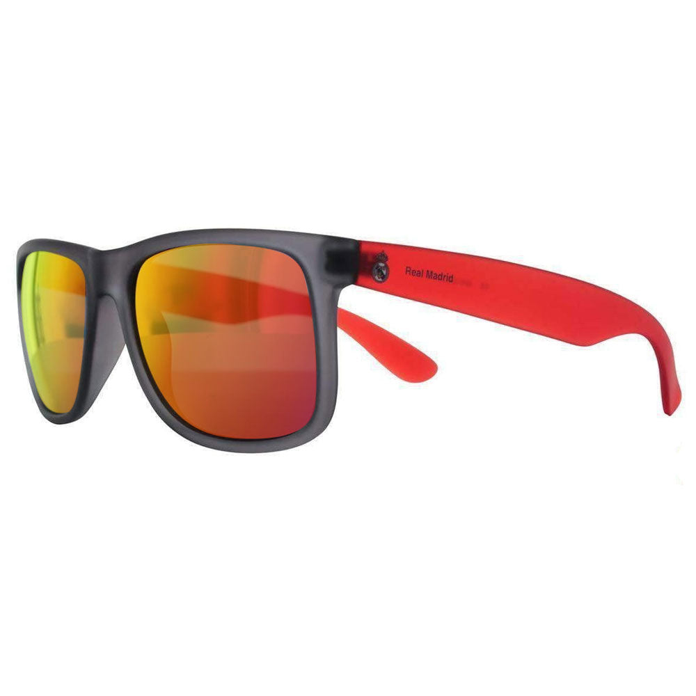 Lunettes de soleil polarisées Real Madrid RMS 20003A Gris et Rouge - vue de profil