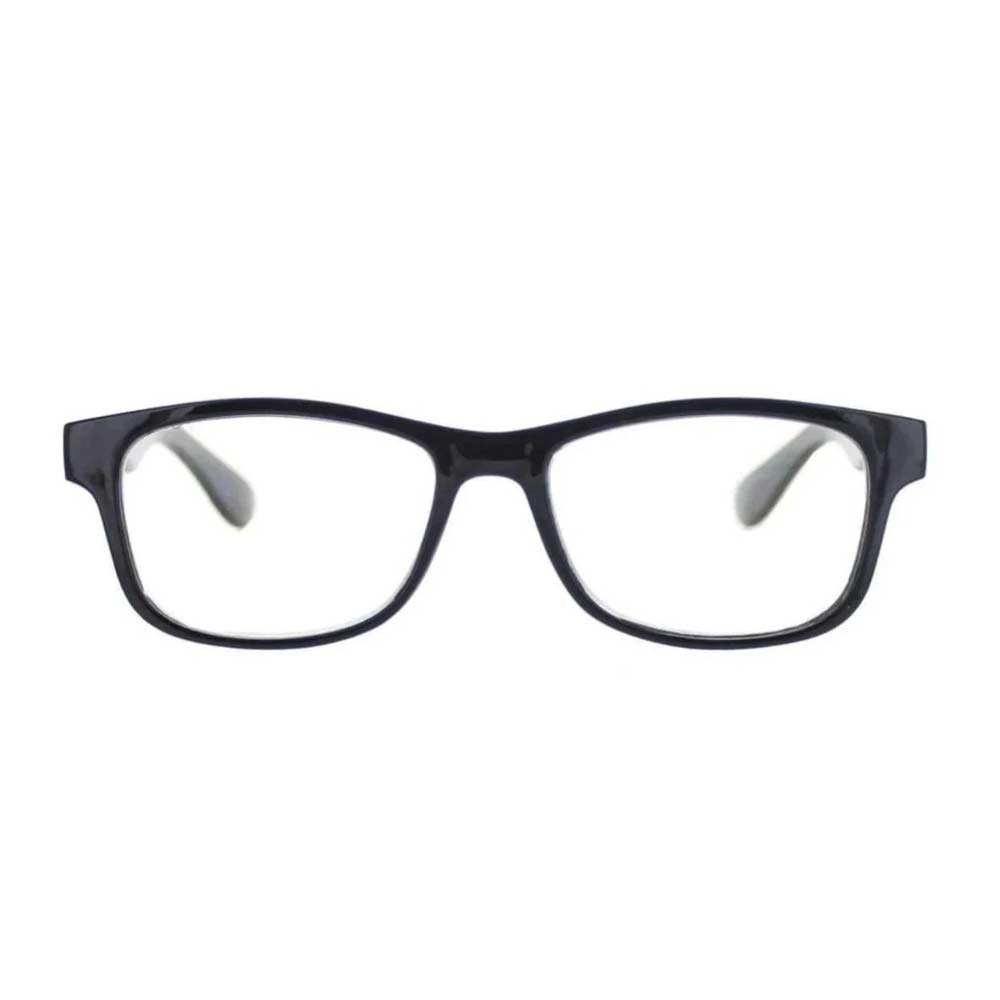 Lunettes de lecture Varionet VH3 Noir verres multidistance pour presbyte - vue de face