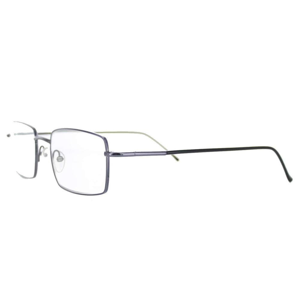 Lunettes de lecture Varionet VH7 Gris verres multidistance pour presbyte - vue de profil
