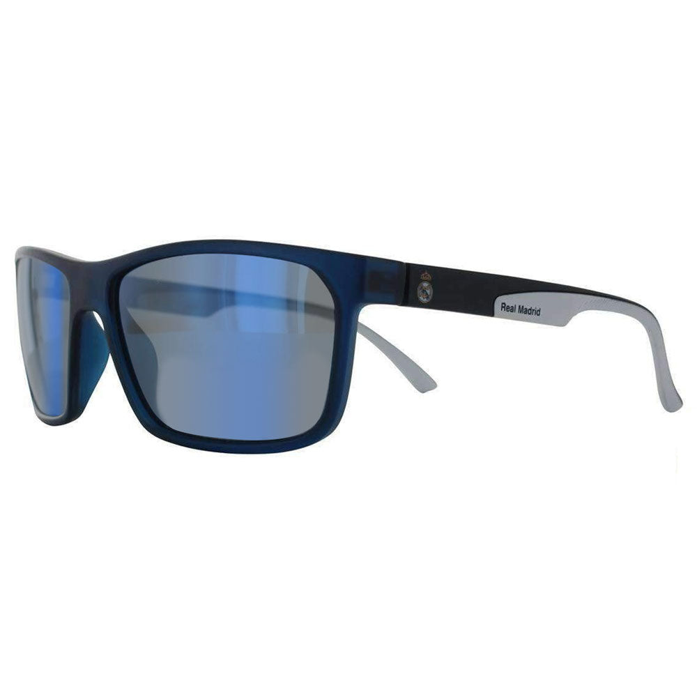 Lunettes de soleil polarisées Real Madrid RMS 20001B Marine et Blanc - vue de profil